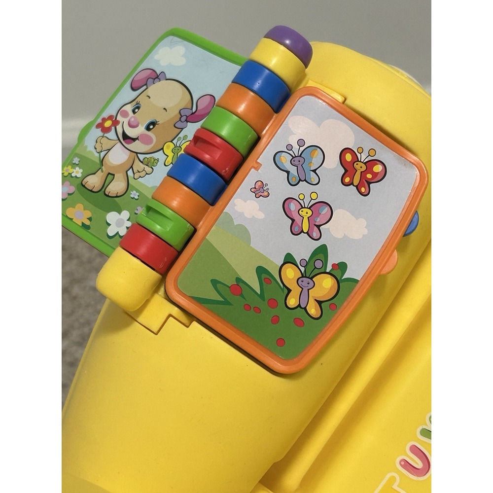 Fisher-Price Laugh & Learn Smart Stages Chair Yellow WORKS - Picture 7 of 8